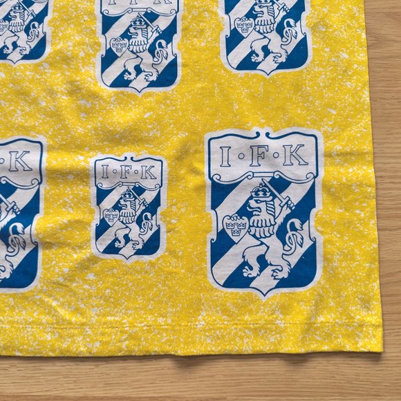 Vintage Deadstock IFK Goteborg Team T-shirt , Size XXL, Single stitch - Picture 5 of 8